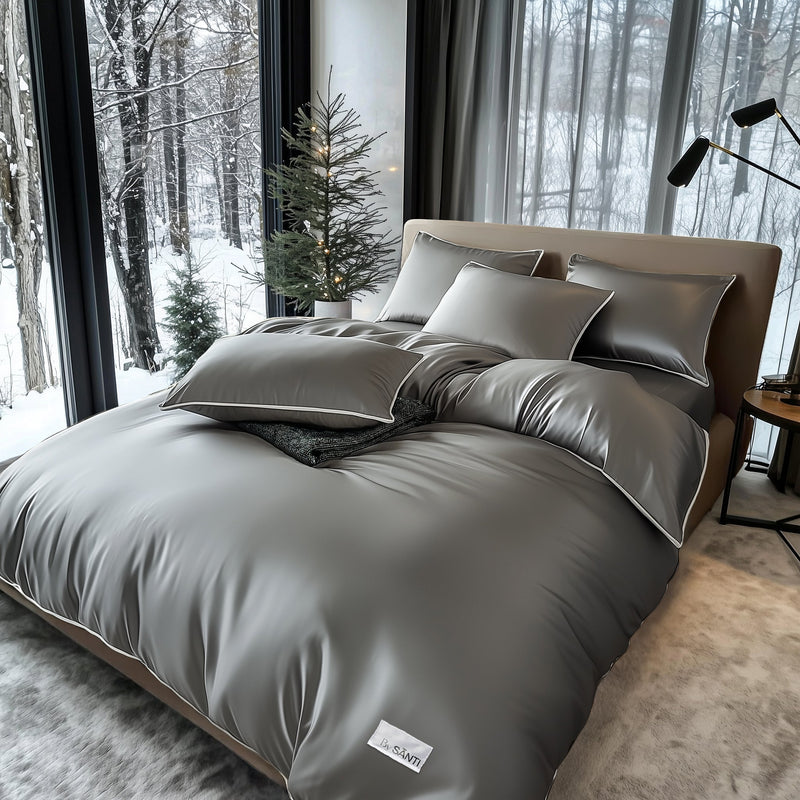 The BRISA Over-Sized Eucalyptus Bedding Set